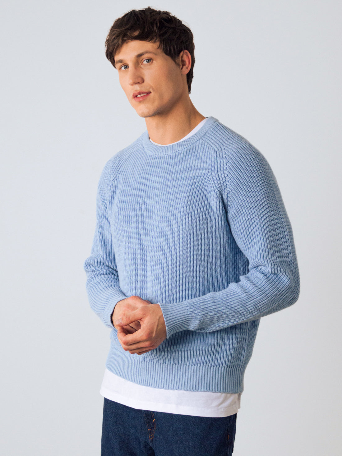 Men Heavy Knit Jumper
