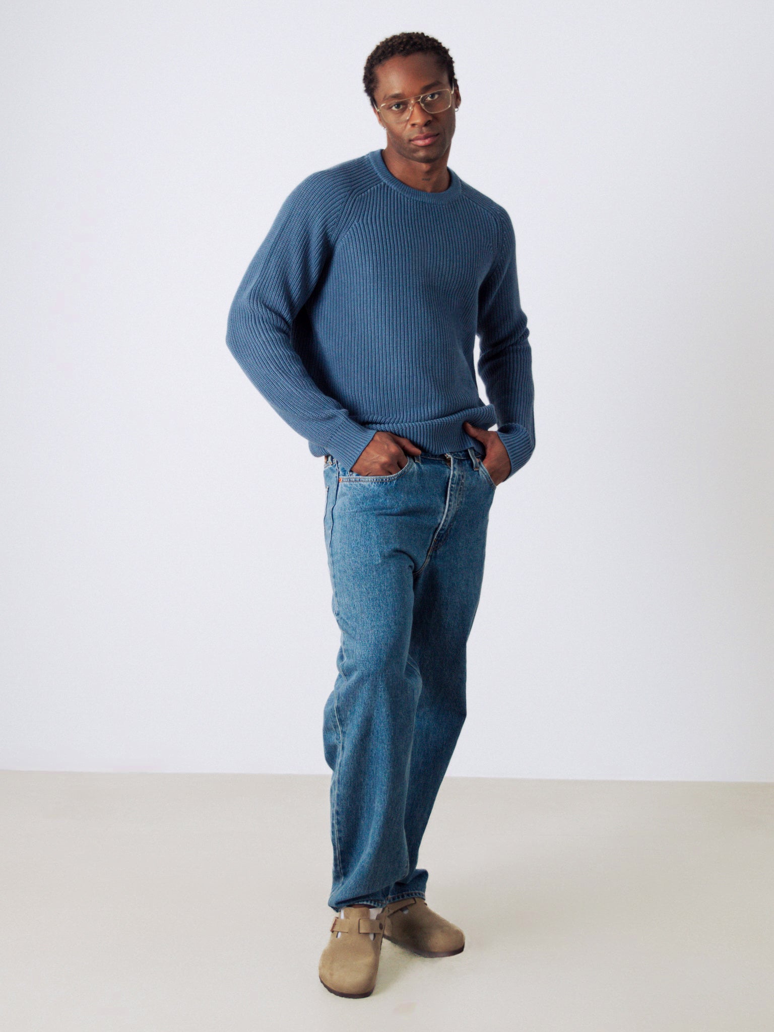 Heavy Knit Pullover Männer