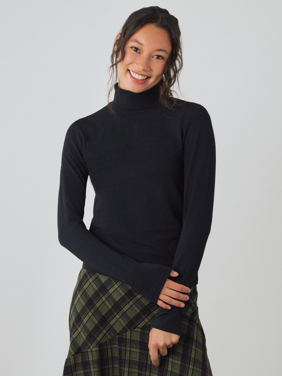Jersey Turtleneck