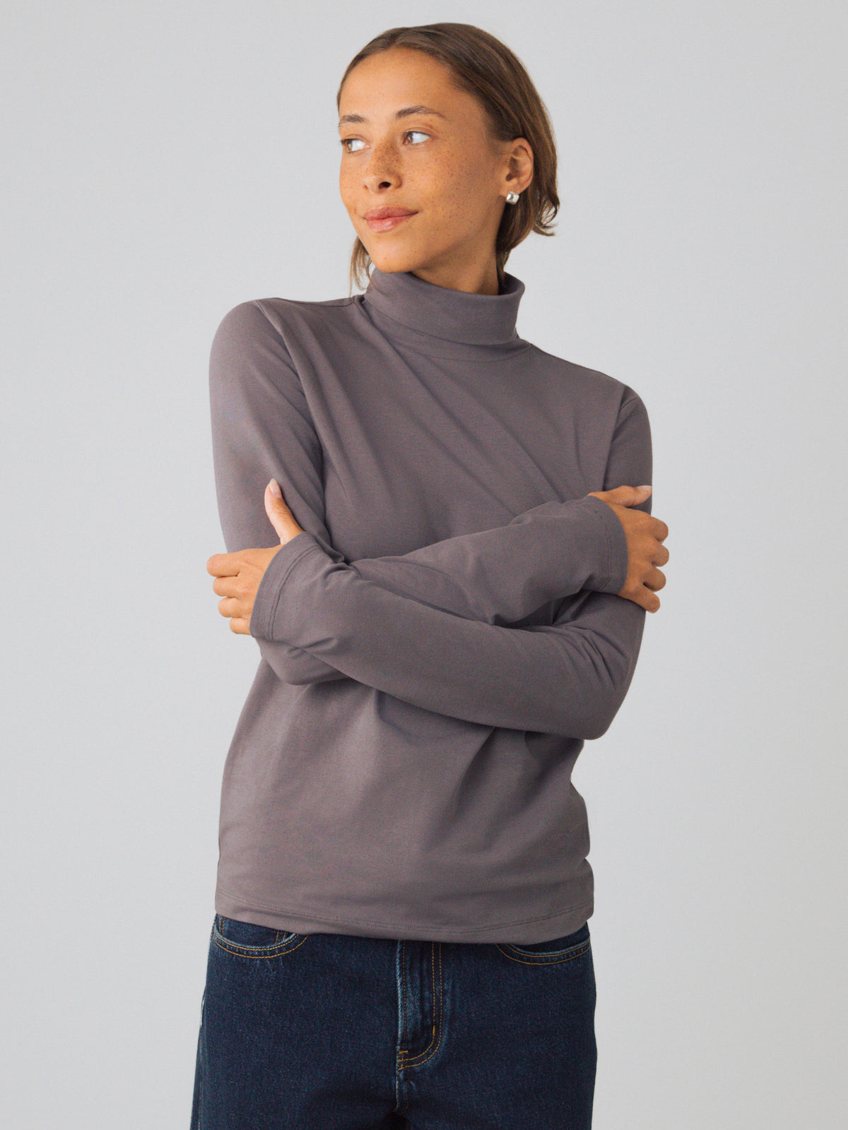 Jersey Turtleneck