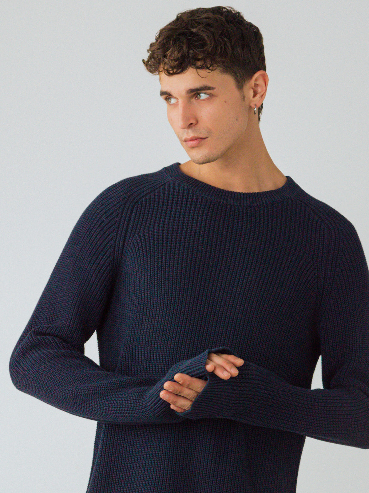 Maglione heavy knit uomo