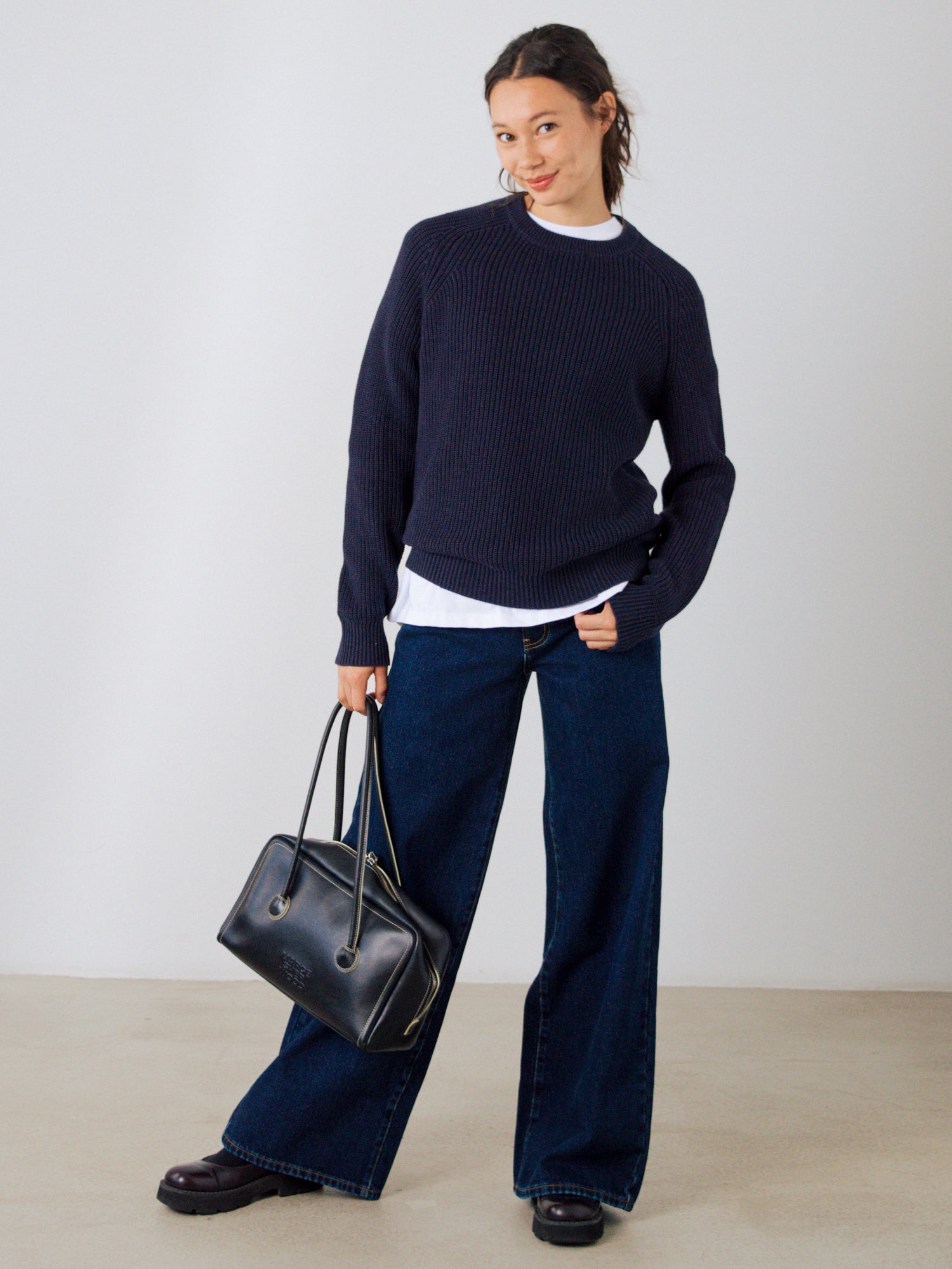 Grobstrick Pullover Damen