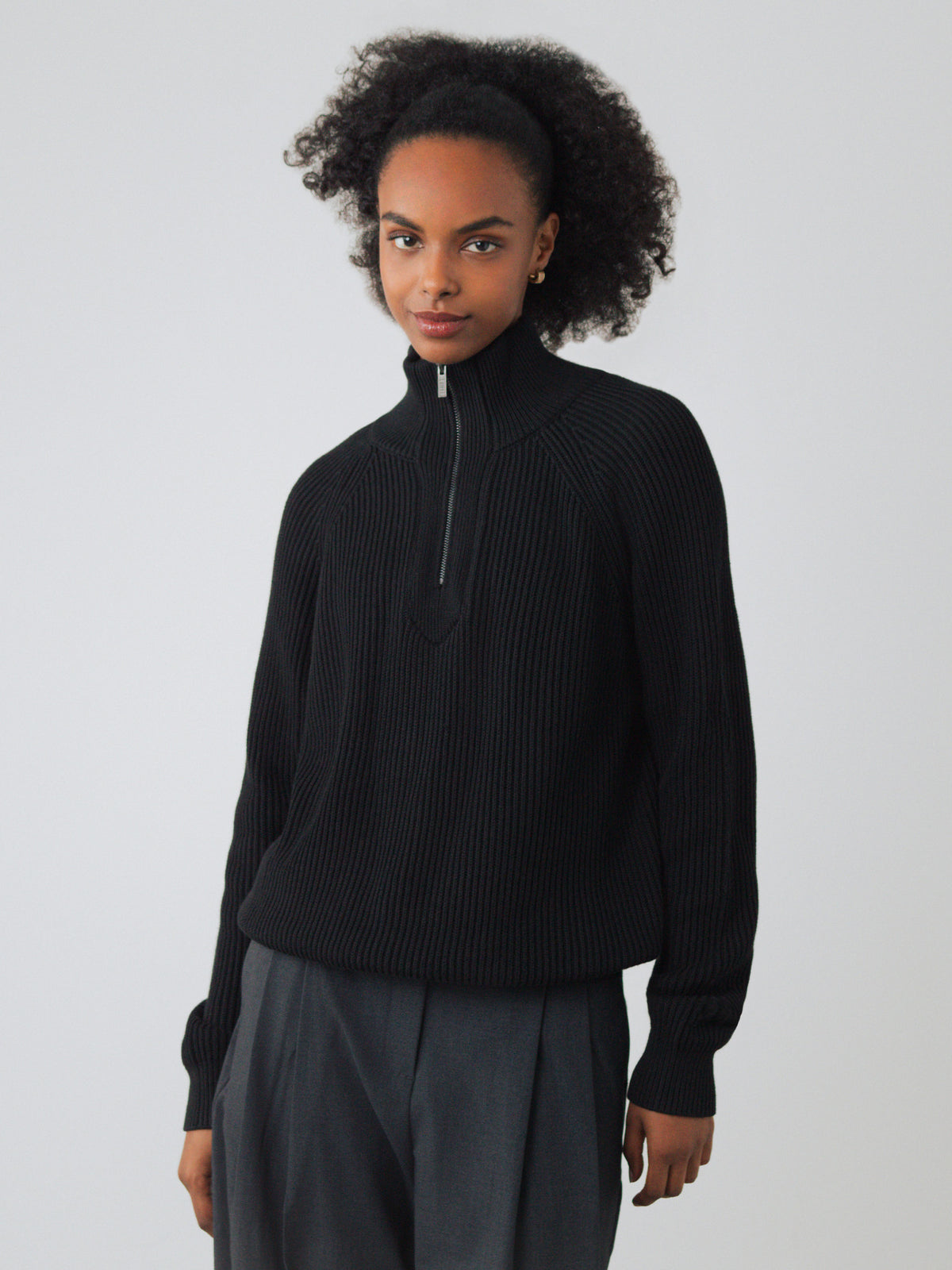 Half-Zip Knit