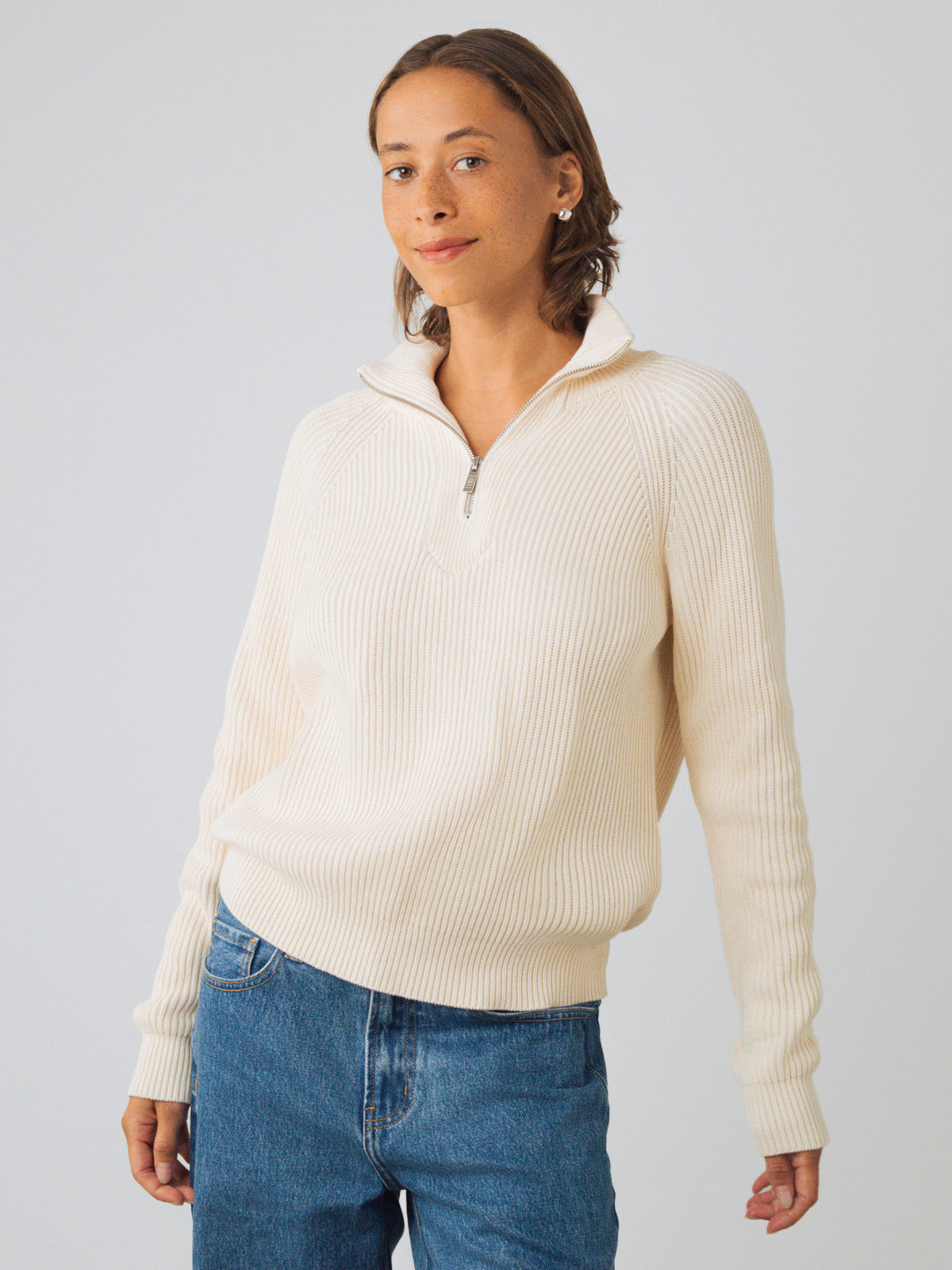 Half-Zip Knit