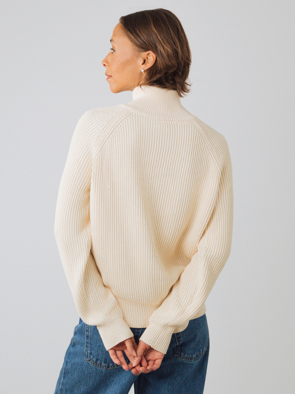 Half-Zip Knit
