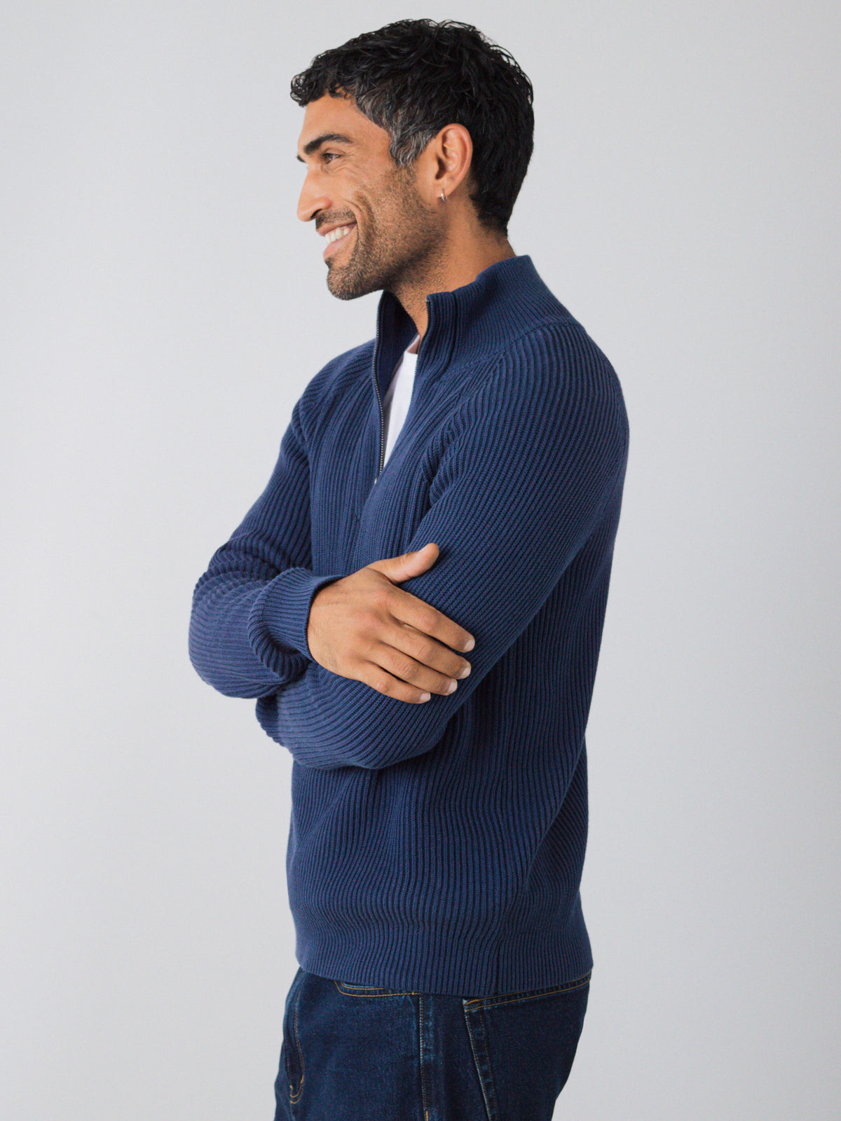 Half-Zip Knit