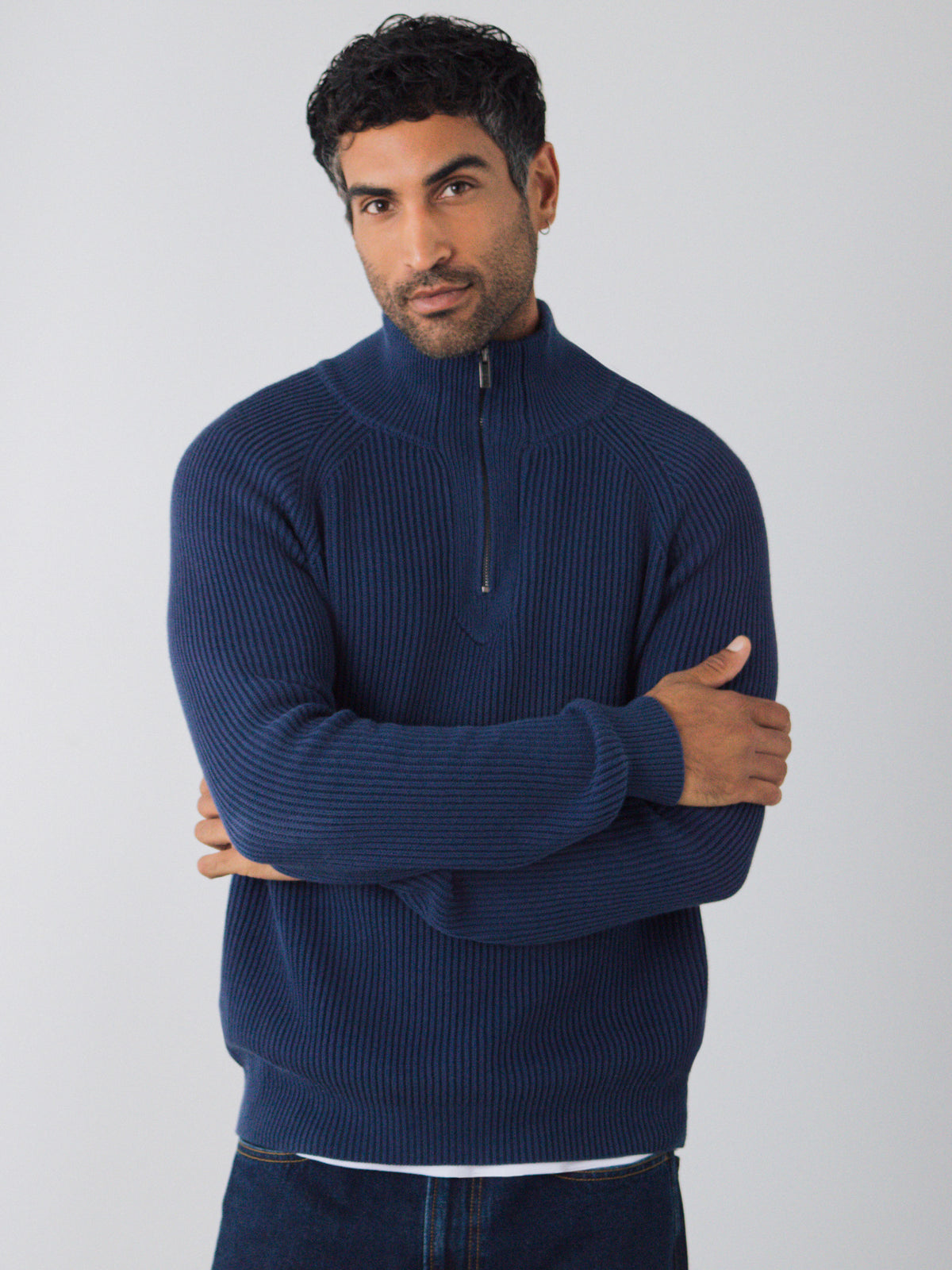 Half-Zip Knit