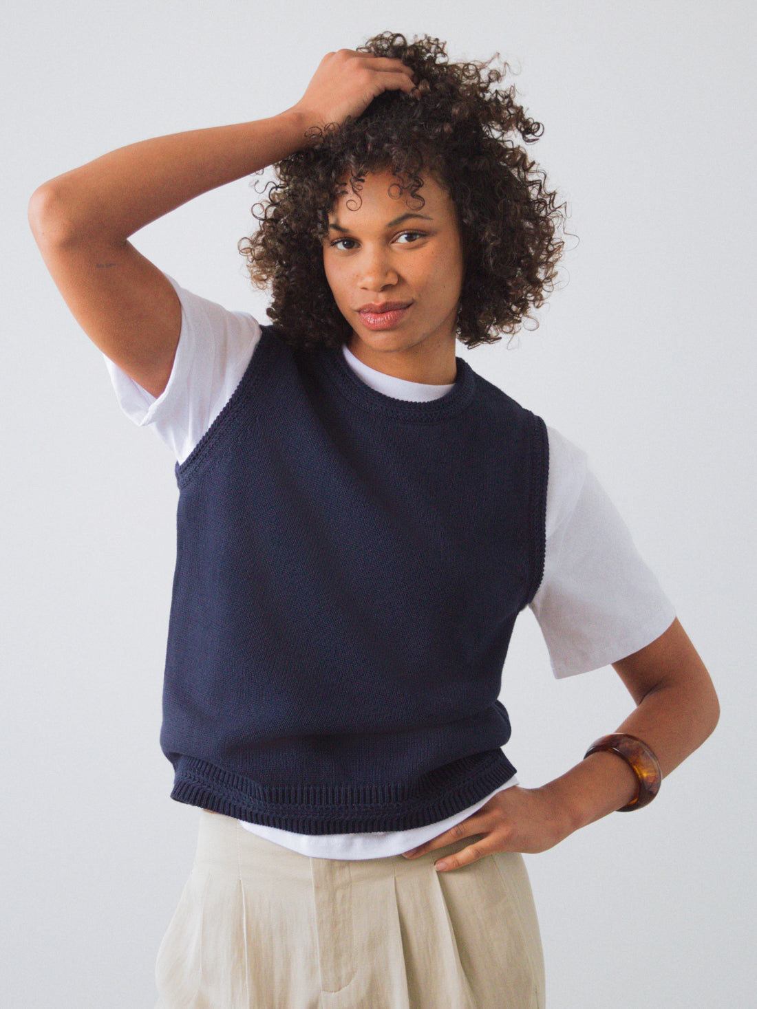 Gilet in maglia
