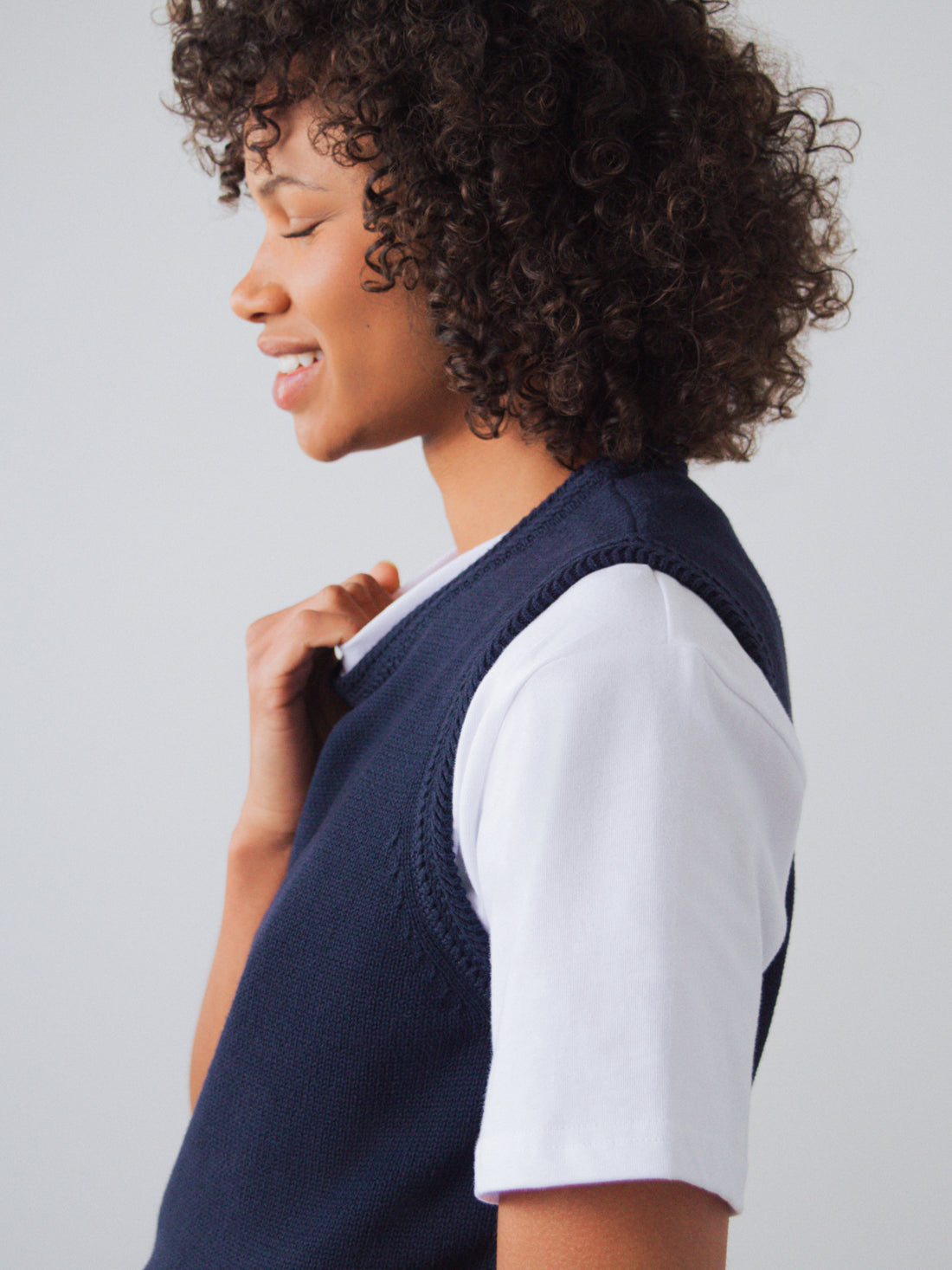 Gilet in maglia