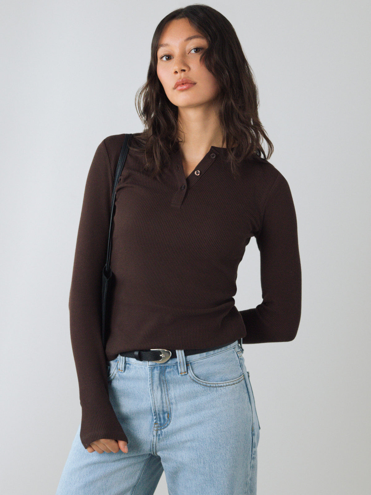 Maglia Henley lunga