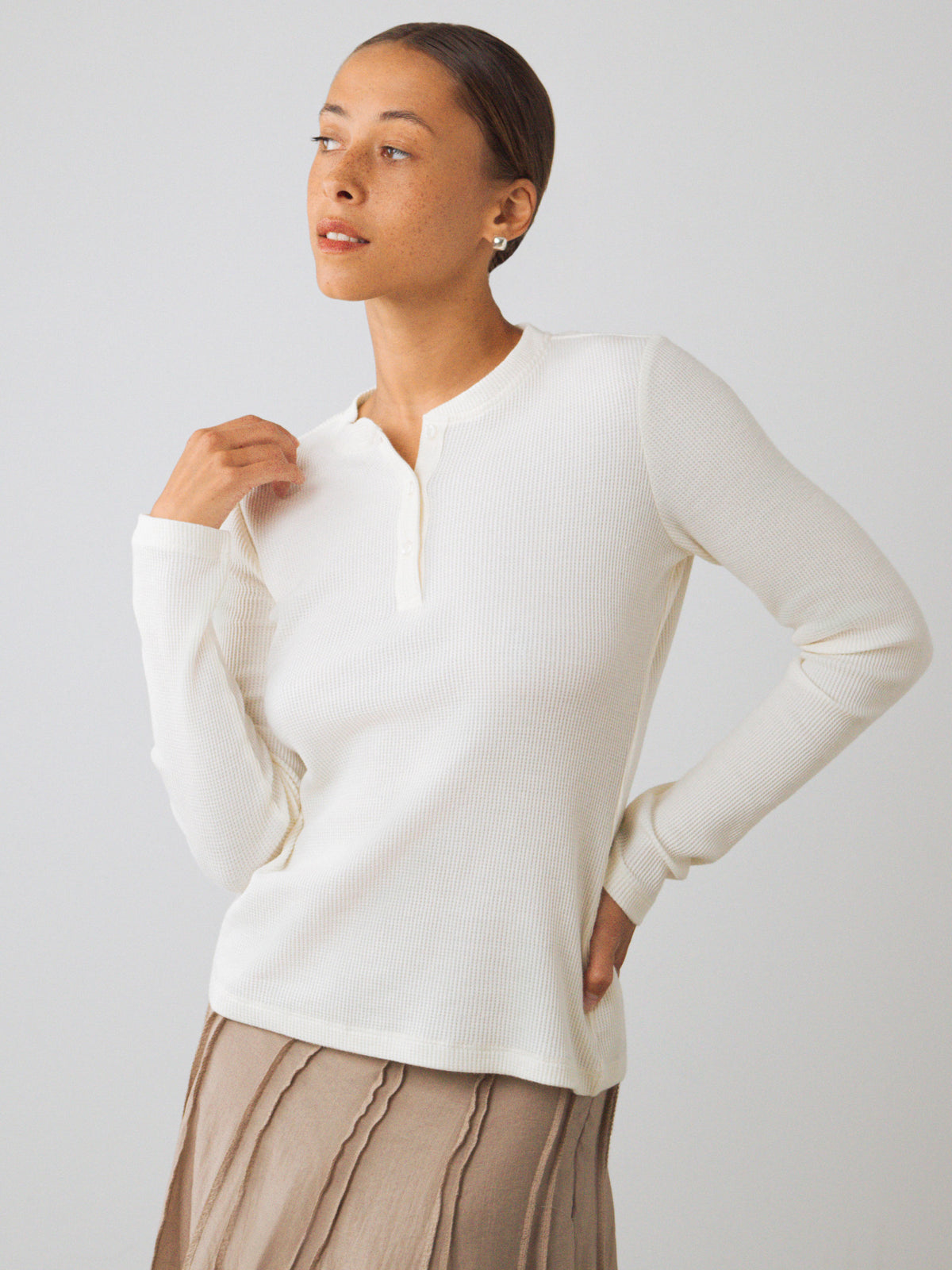 Maglia Henley lunga