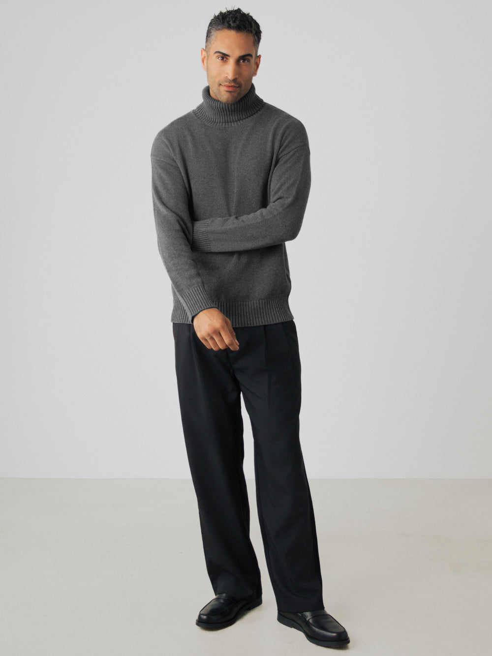 Men Chunky Turtleneck