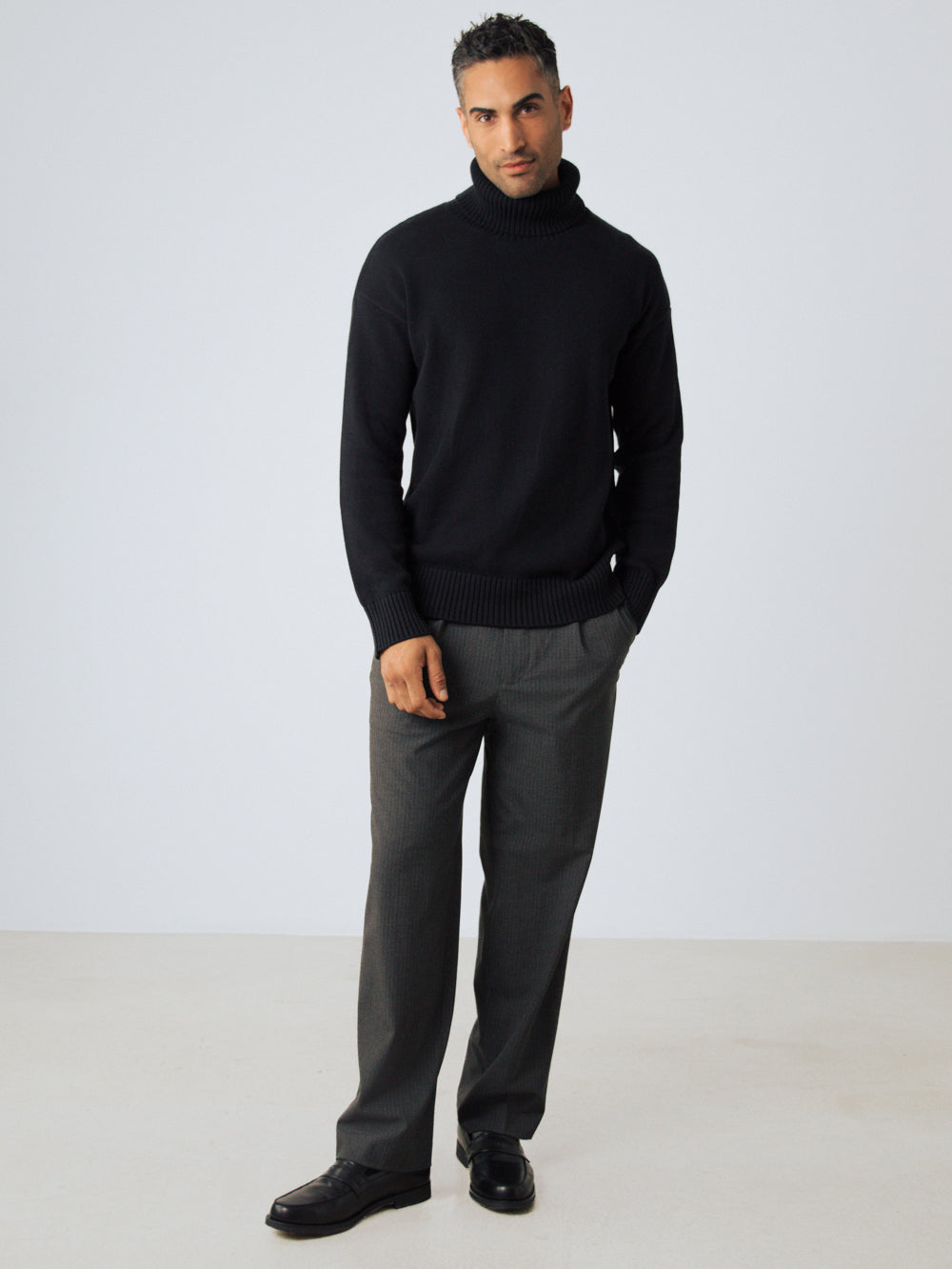 Men Chunky Turtleneck
