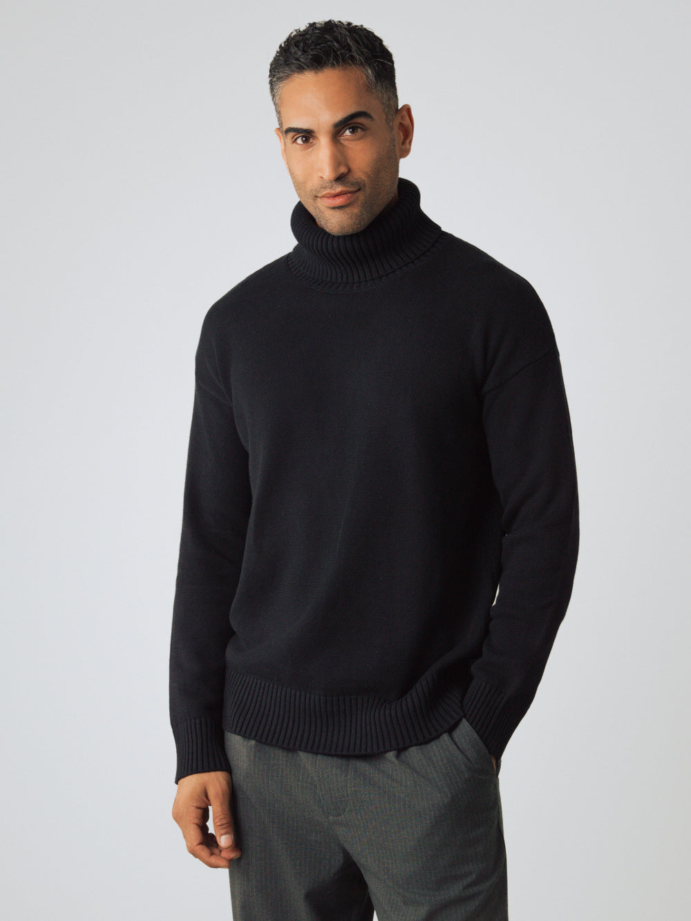 Men Chunky Turtleneck