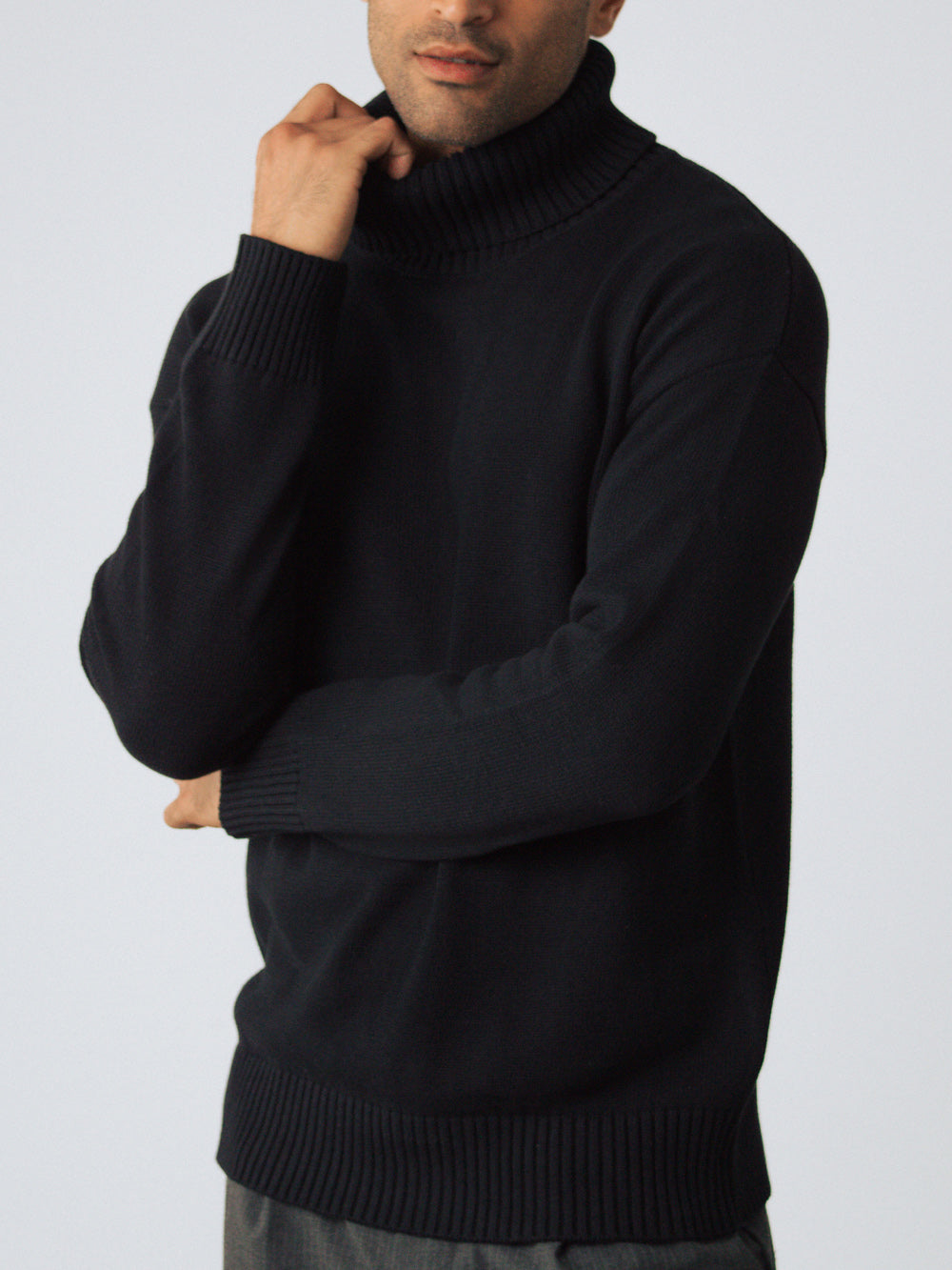 Men Chunky Turtleneck