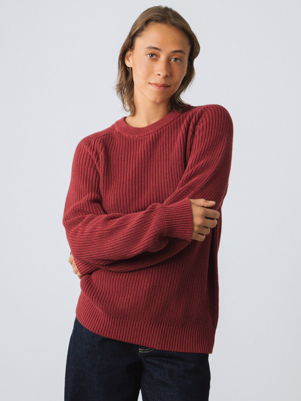 Grobstrick Pullover Damen