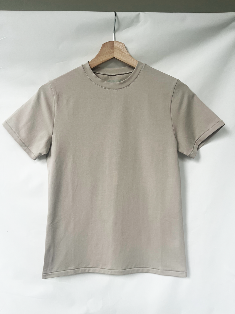 GIVEAWAY Slim Shirt Greige C-Grade