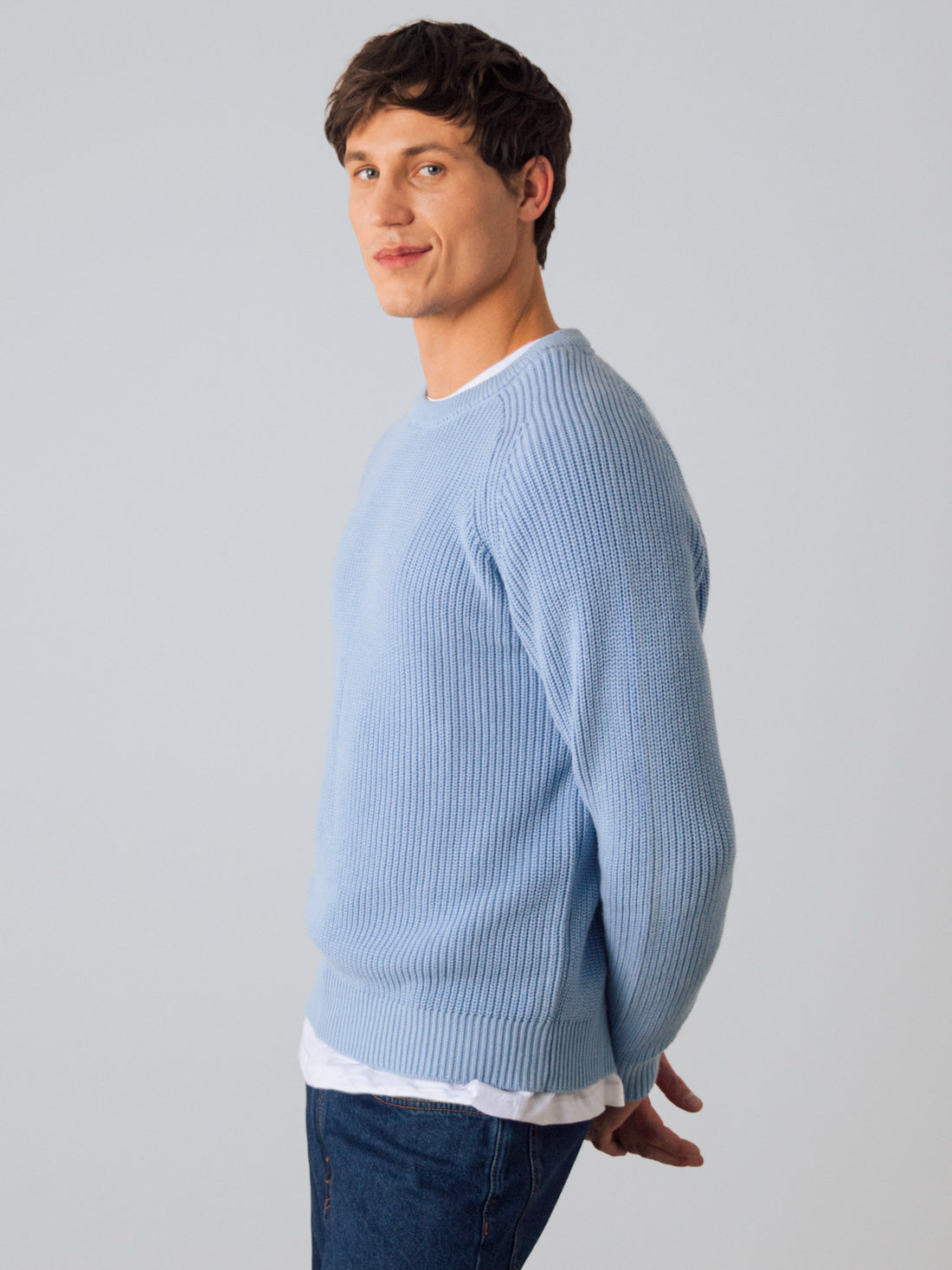 Heavy Knit Pullover Männer