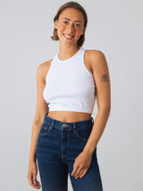 Racerback crop top