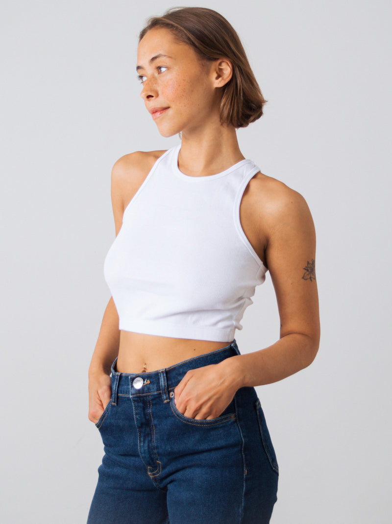 Racerback crop top