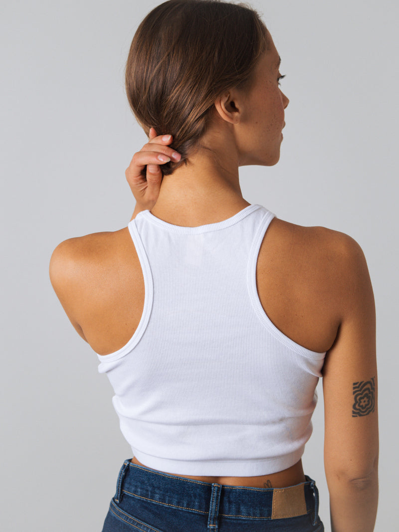 Racerback crop top