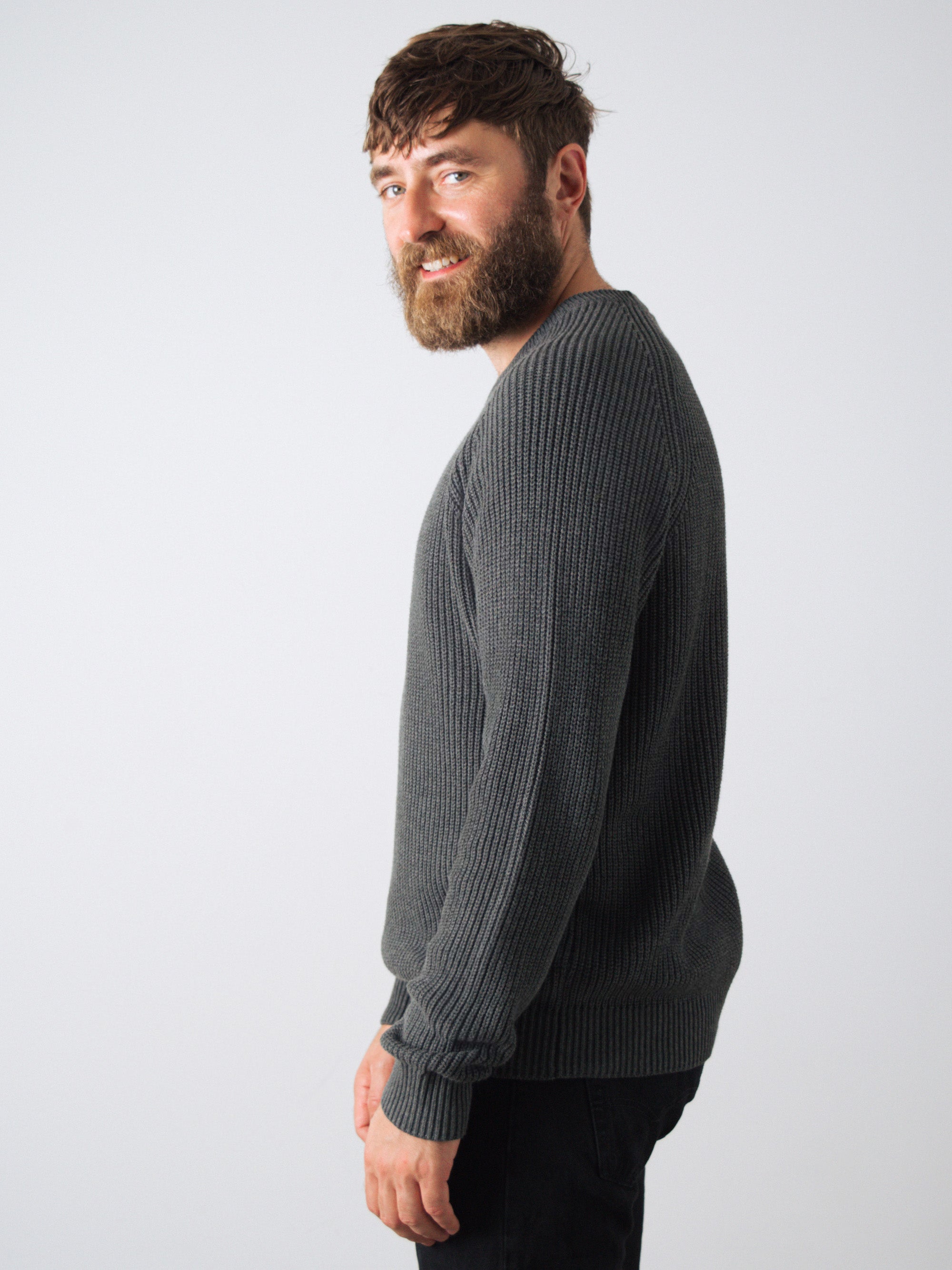 Maglione heavy knit uomo