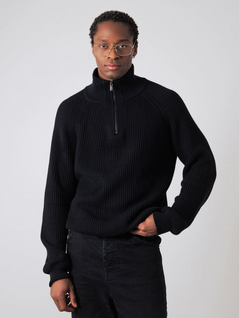 Half-Zip Knit Men