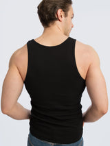 Geripptes Tanktop 2er-Pack