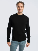 strukturierter Pullover