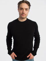 strukturierter Pullover