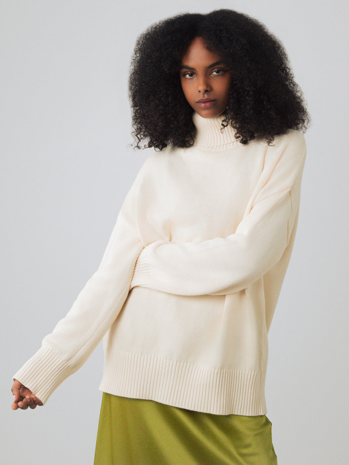 Chunky Rollkragenpullover