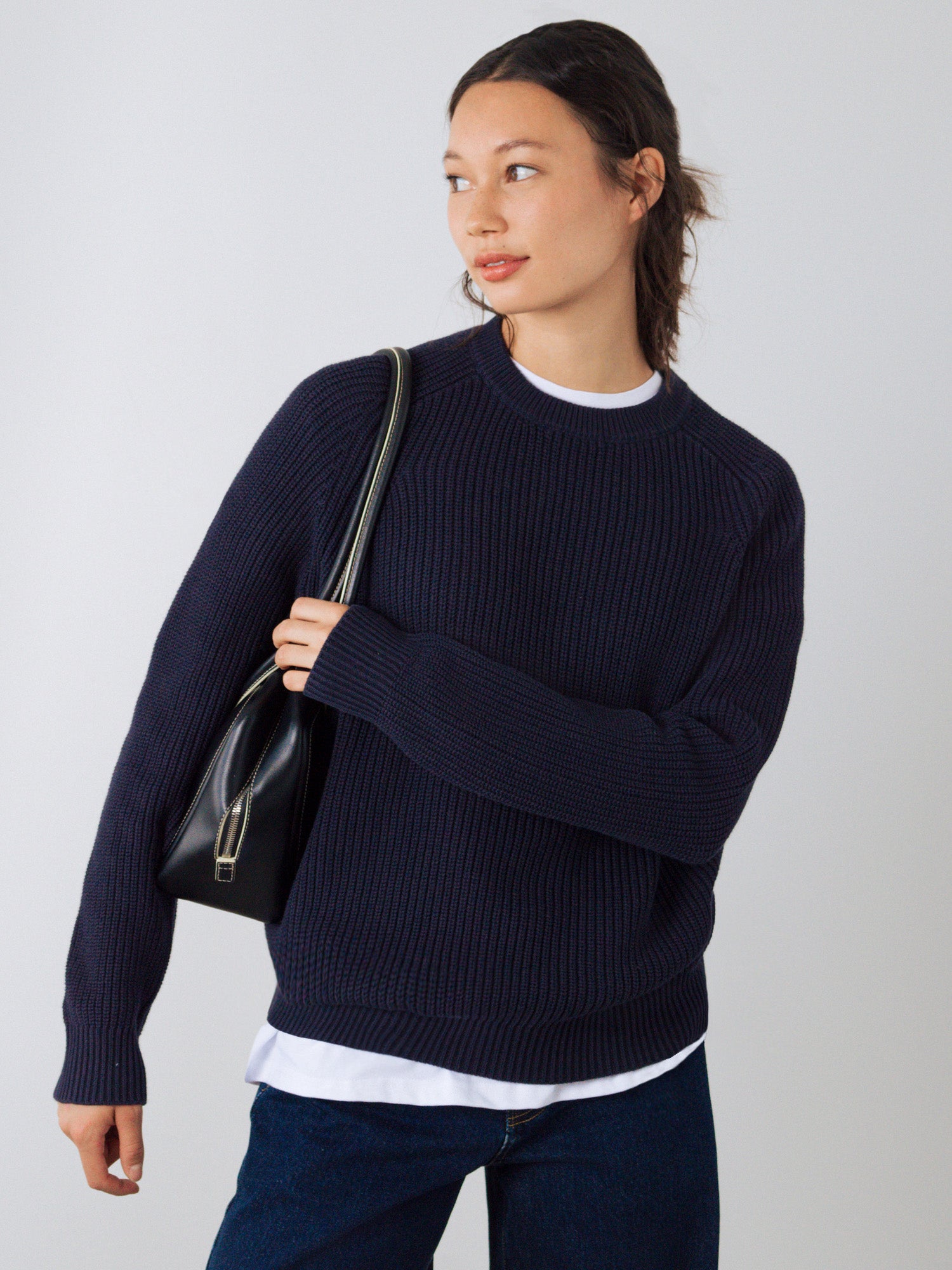 Grobstrick Pullover Damen
