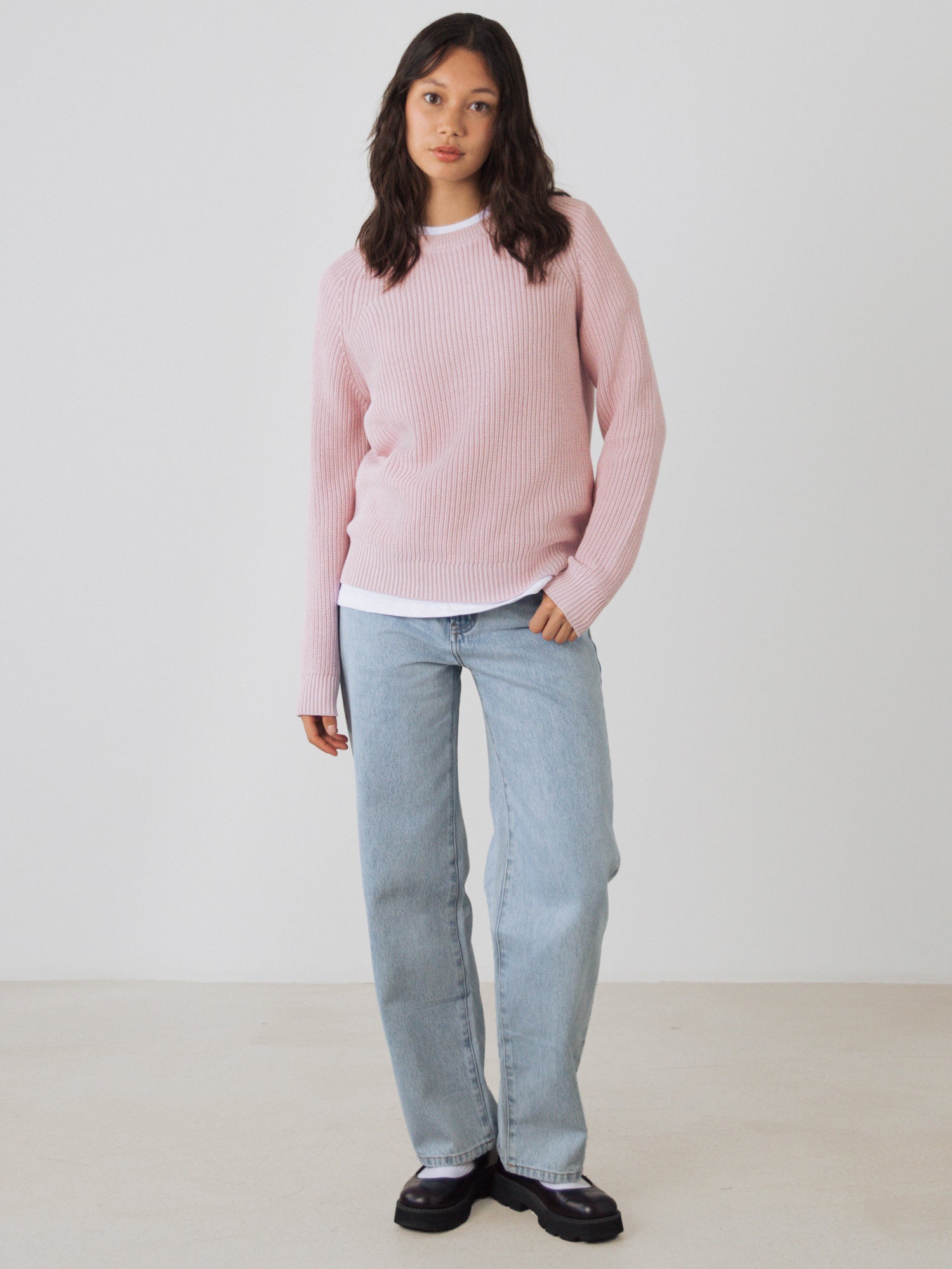Grobstrick Pullover Damen