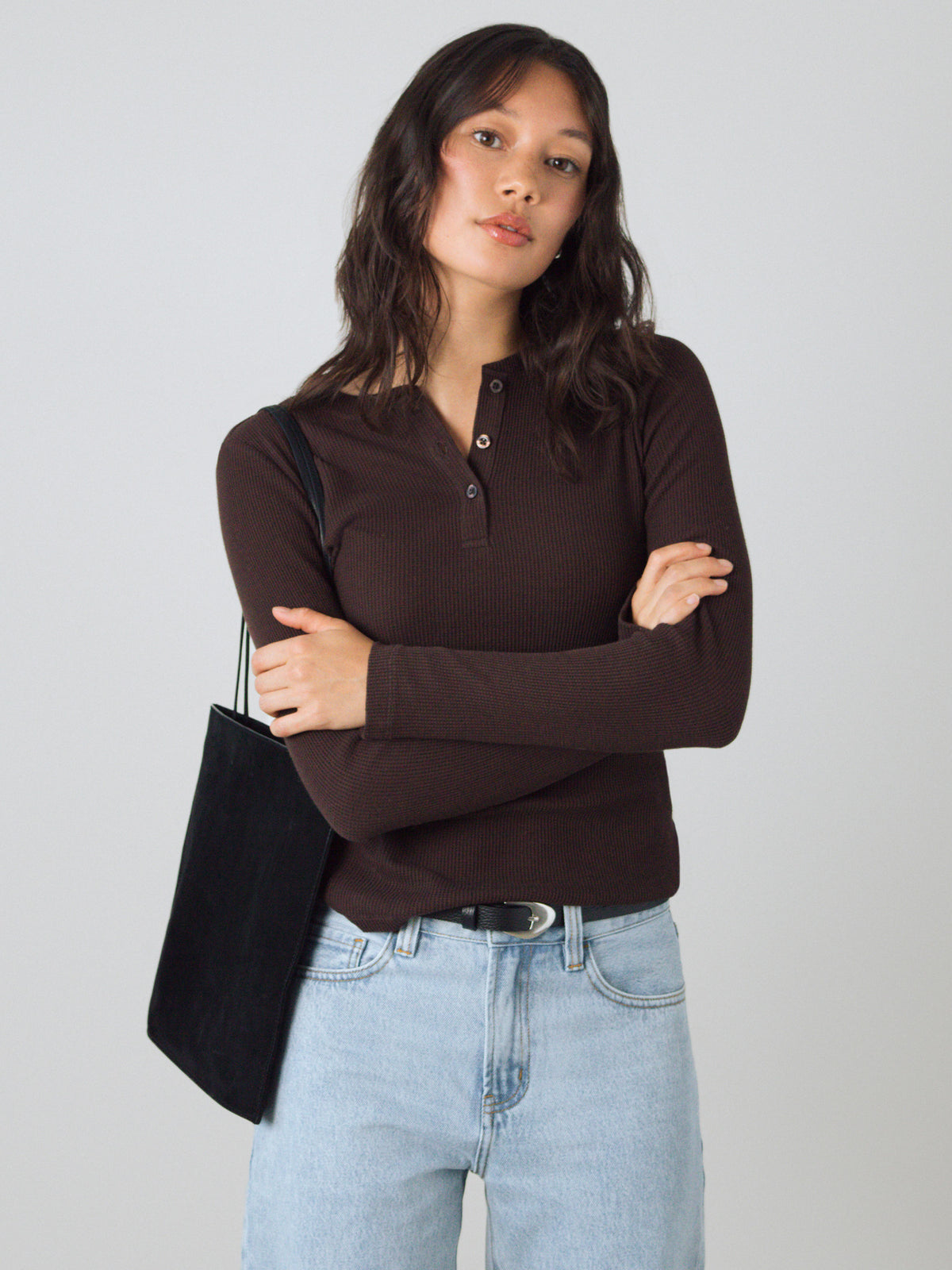Maglia Henley lunga