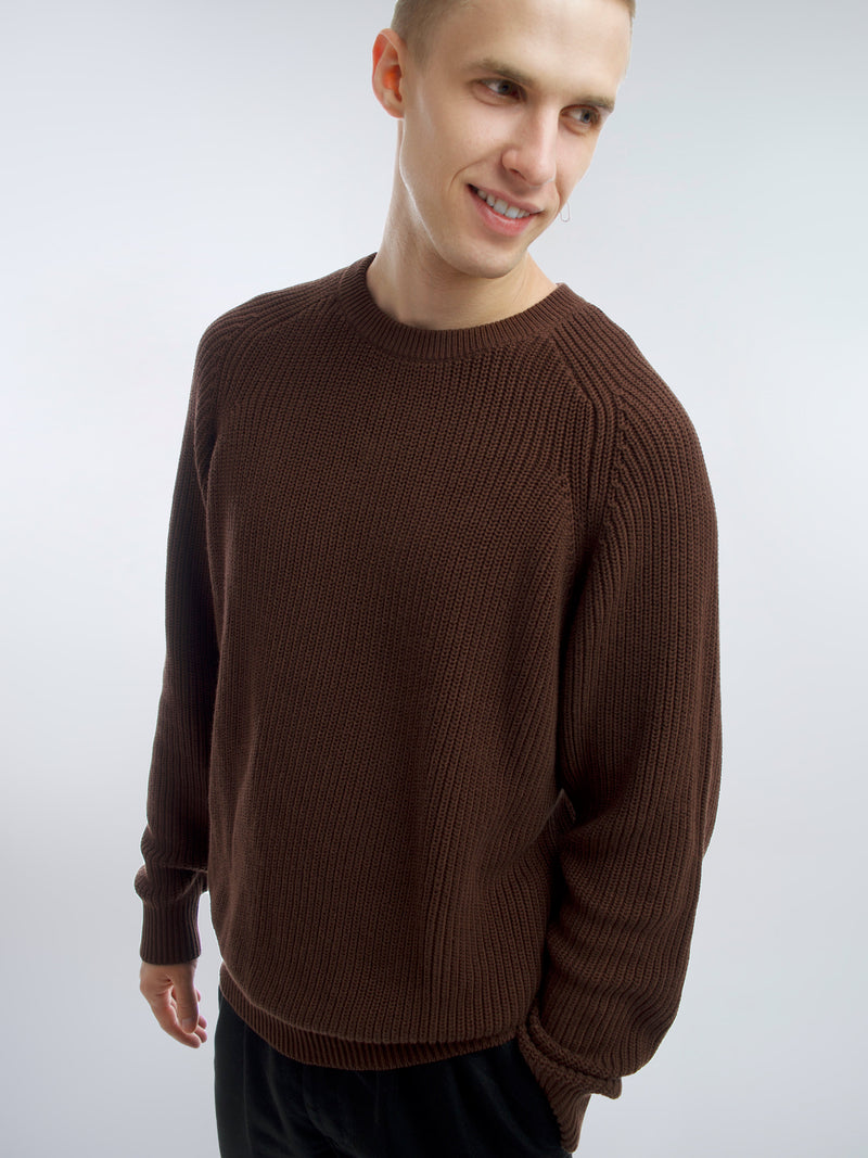 Heavy knit jumper