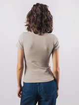 GIVEAWAY Slim Shirt Greige C-Grade