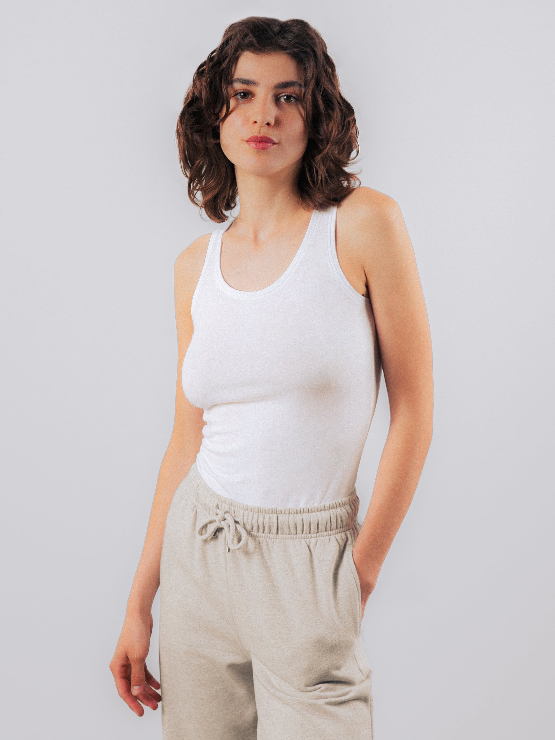 Stretch tank top