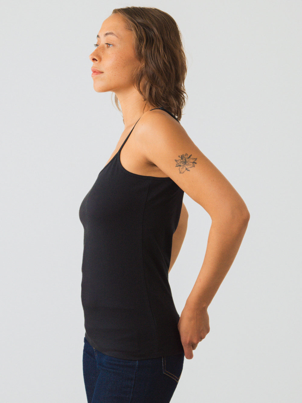 Spaghetti-Träger-Top