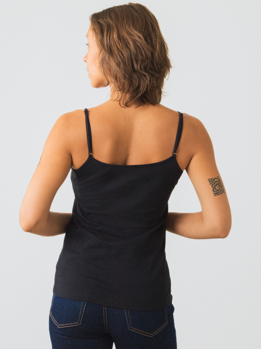 Spaghetti-Träger-Top