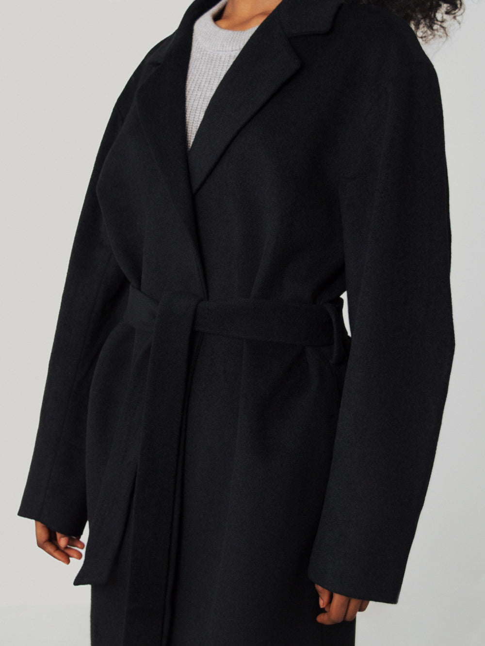 Cappotto in lana riciclata