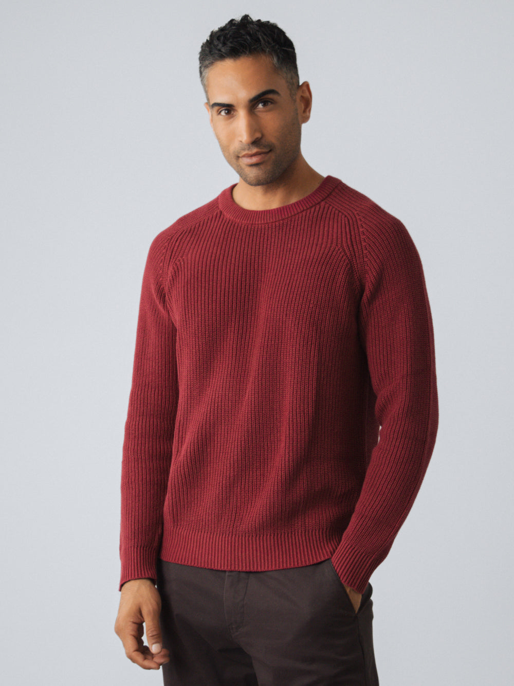 Heavy Knit Pullover Männer