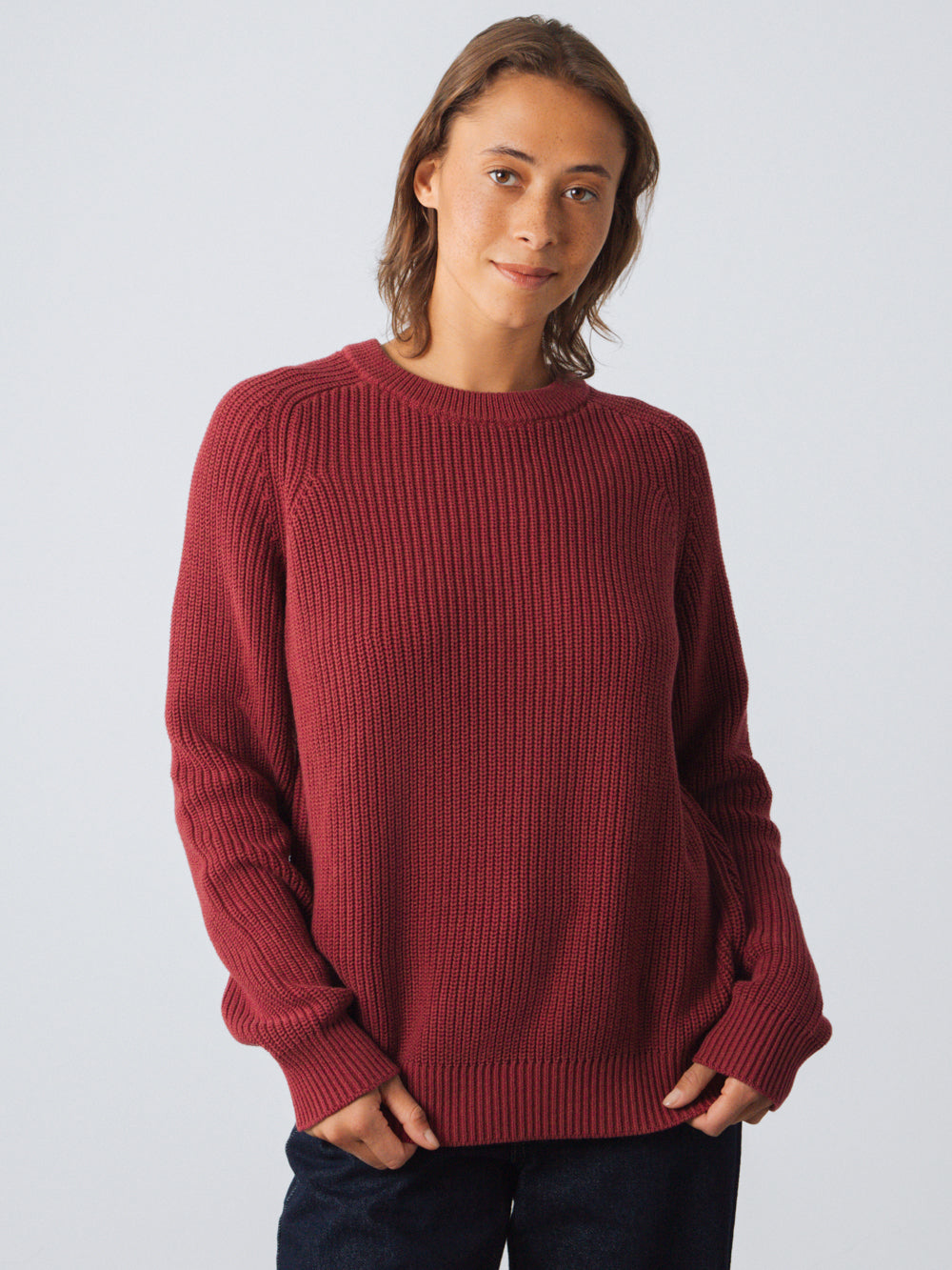 Grobstrick Pullover Damen